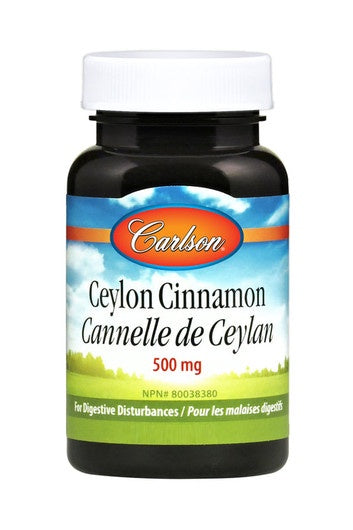 Carlson Ceylon Cinnamon 500 mg