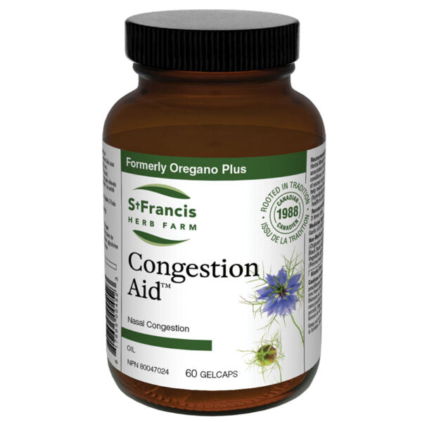 St Francis Congestion Aid 60 Gelcaps
