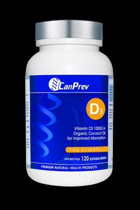 CanPrev D3 120 Softgels