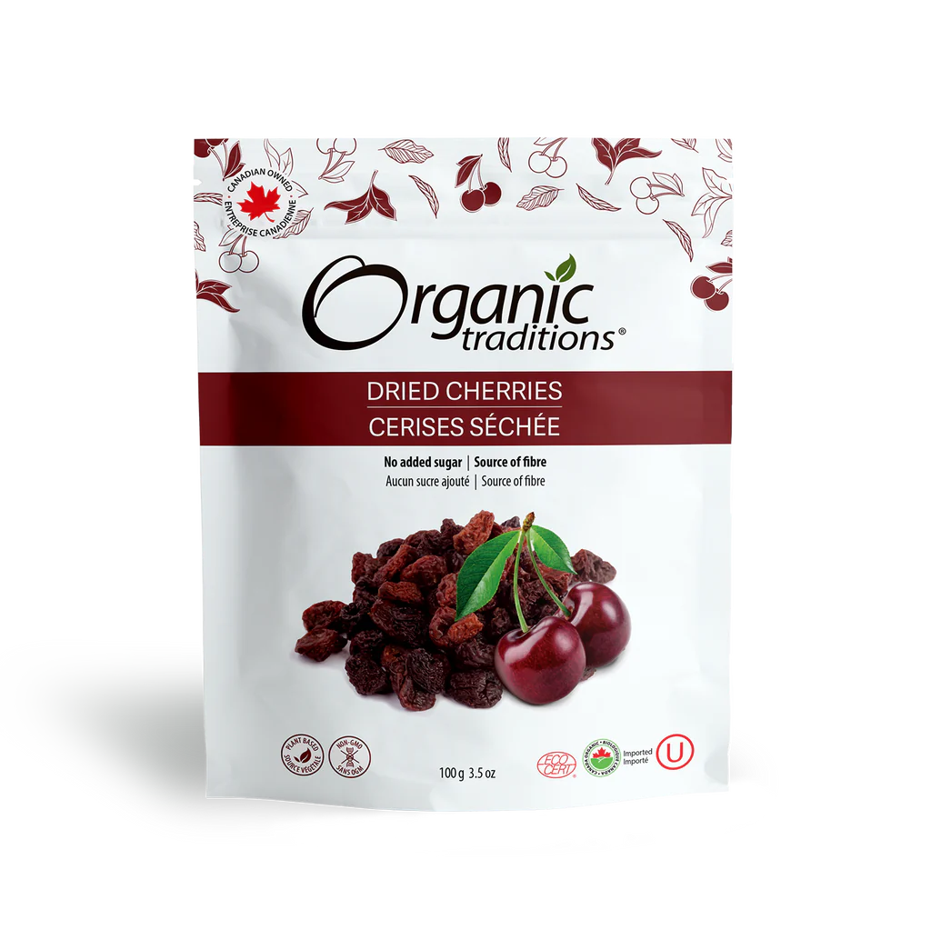 Organic Traditions Dried Cherries 100 g