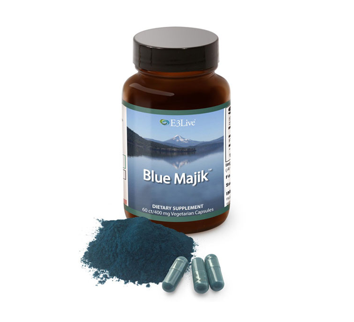 E3Live Blue Majik Spirulina 60 Caps