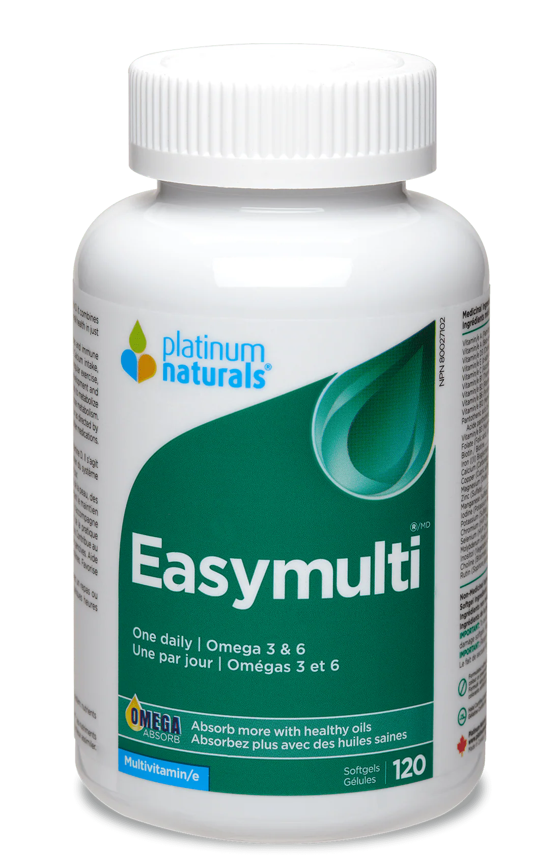 Platinum Naturals Easymulti 120 softgels