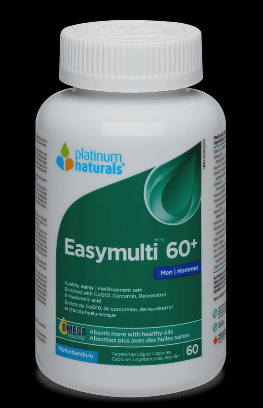 Platinum Naturals Easymulti 60+ Men 60 Softgels