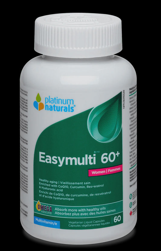 Platinum Naturals Easymulti 60+ Women 60 Softgels