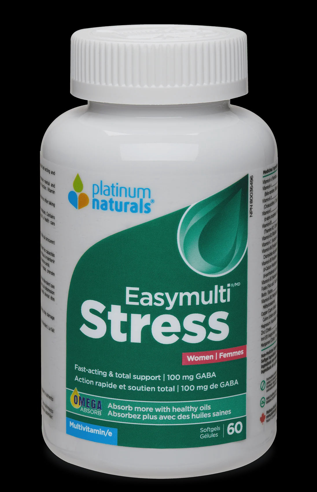 Platinum Naturals Easymulti Stress Women 60 soft gels