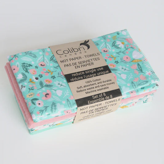 Colibri Not Paper Towels Set of 8 Fresh Flowers