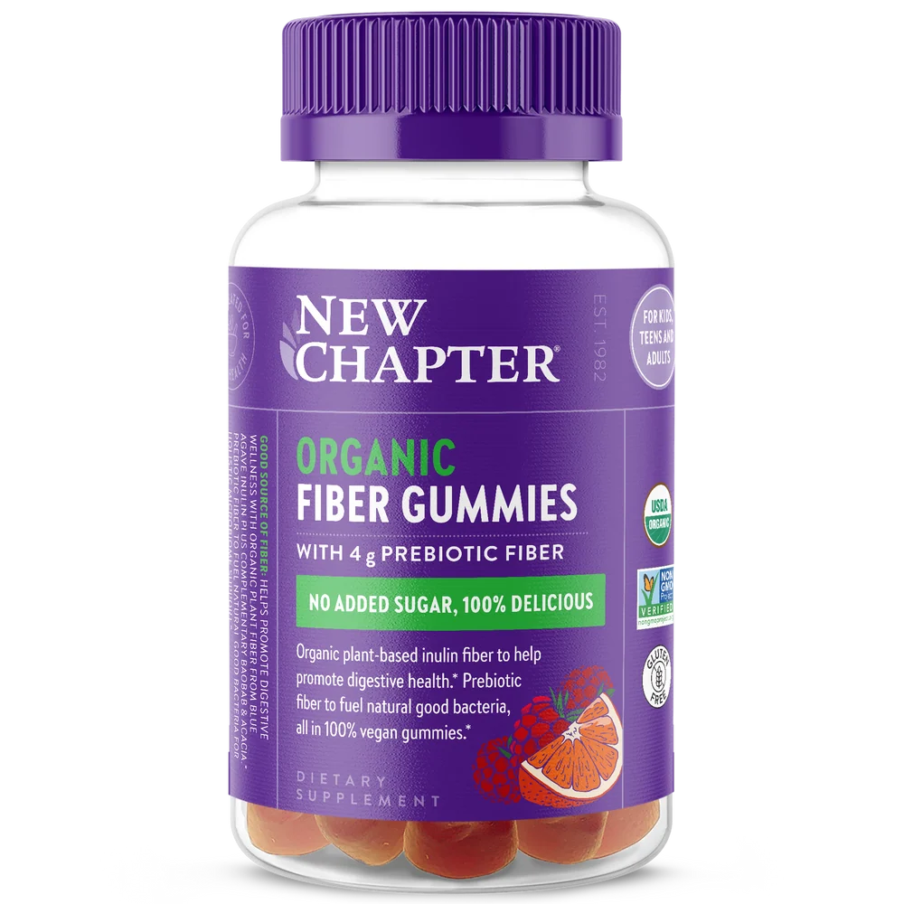New Chapter Organic Fibre Gummy Adult 60 Gummies