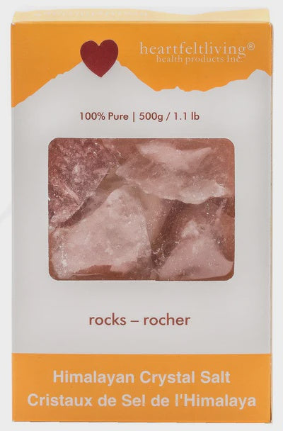 Heartfelt Living Salt Rocks 500 g