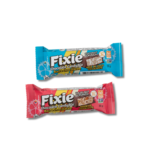 Zazubean Fixie Chocolate Candy Bar Crunch 35g