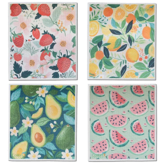 Colibri Sponge Cloths 4 Pack