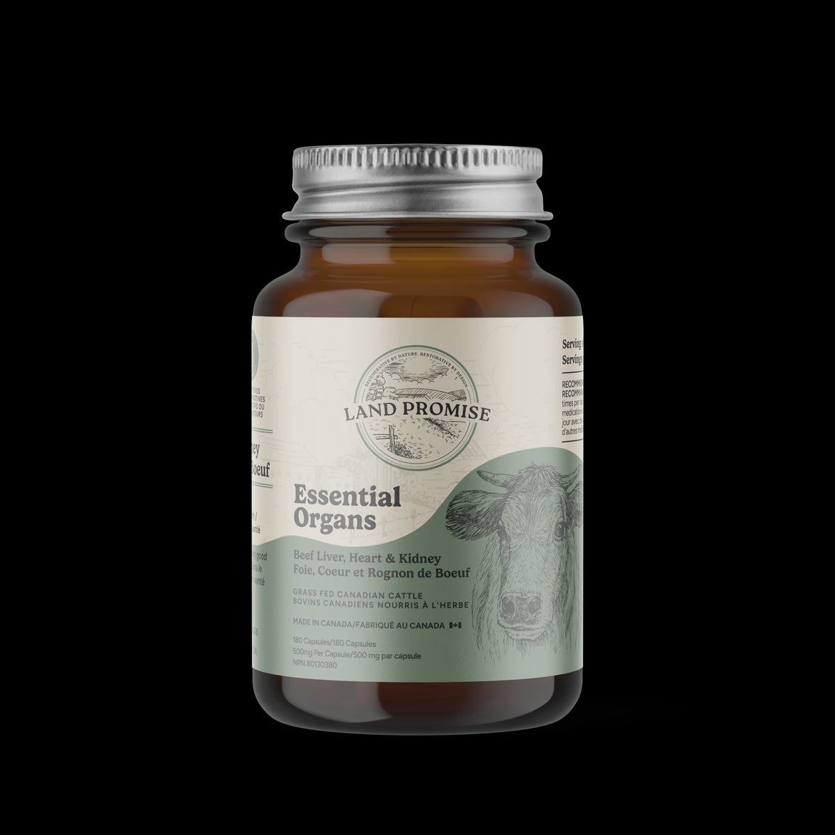 Land Promise Essential Organs 180 Caps