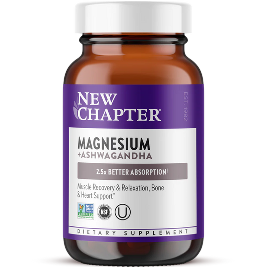 New Chapter Magnesium + Ashwagandha