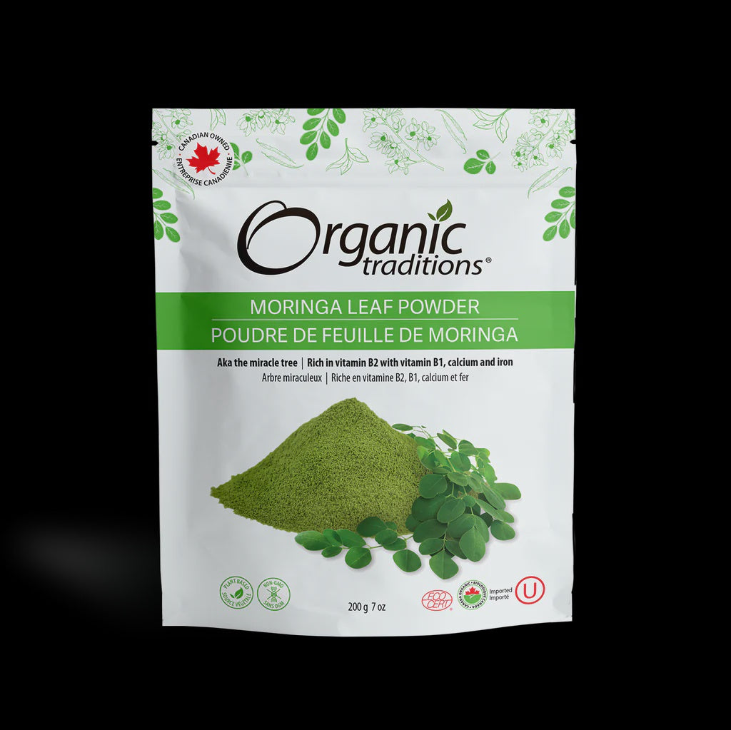 Organic Traditions Moringa Leaf Powder 200g