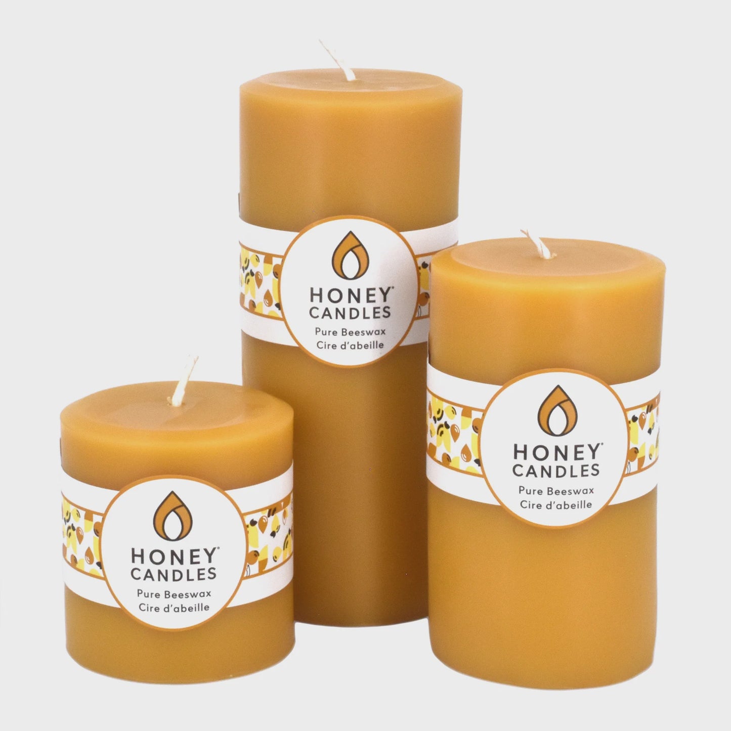 Honey Candles Natural Beeswax Candles