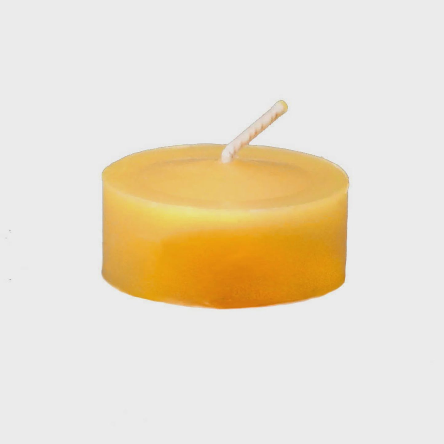 Honey Candles Natural Beeswax Tealight Singles