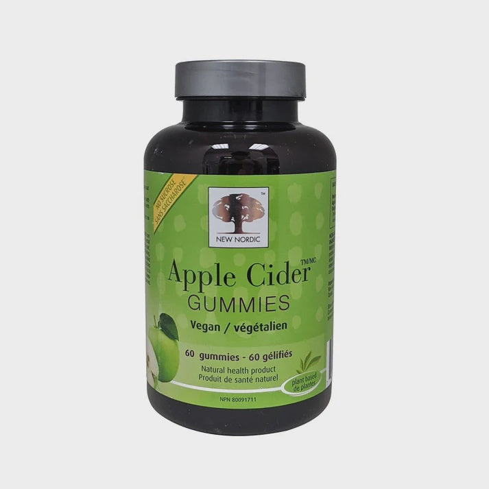 New Nordic Apple Cider Gummies 60 Gummies