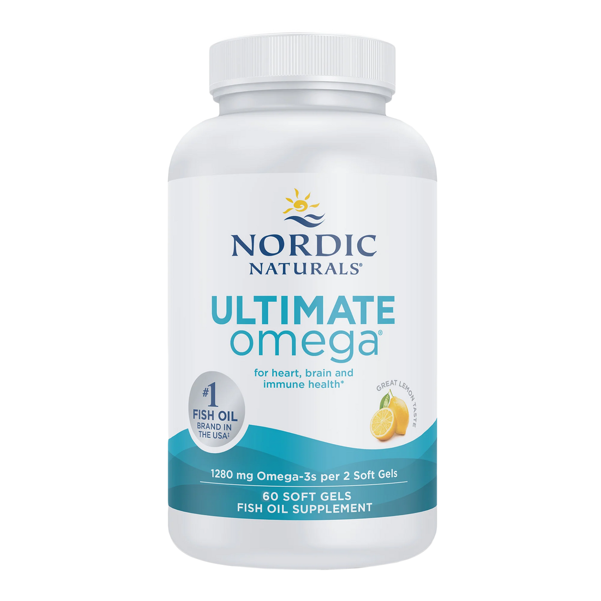 Nordic Naturals Ultimate Omega Lemon 60 soft gels