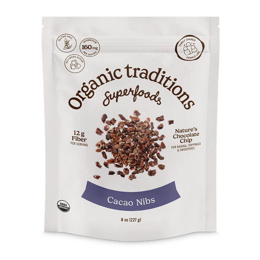 Organic Traditions Cacao Nibs 227 g
