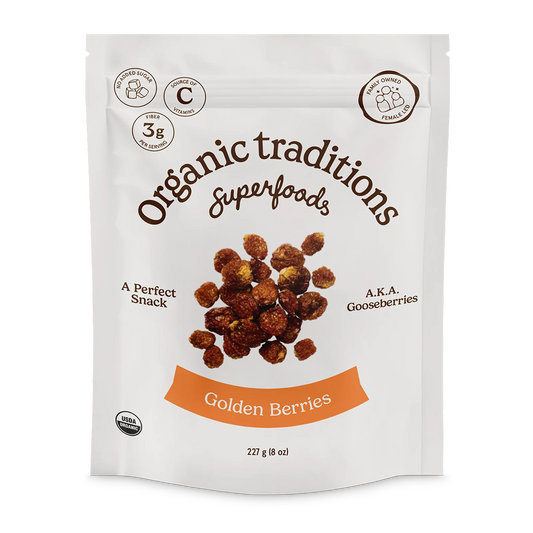 Organic Traditions Golden (Inca) Berries 227 g