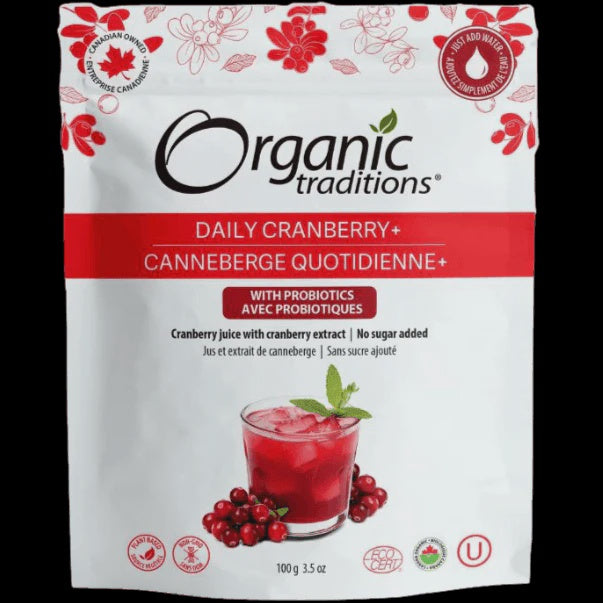 Organic Traditions Daily Cranberry+ Powder 100g