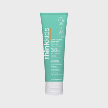 Think Kids Sunscreen Clear Zinc Oxide 30 SPF 89ml
