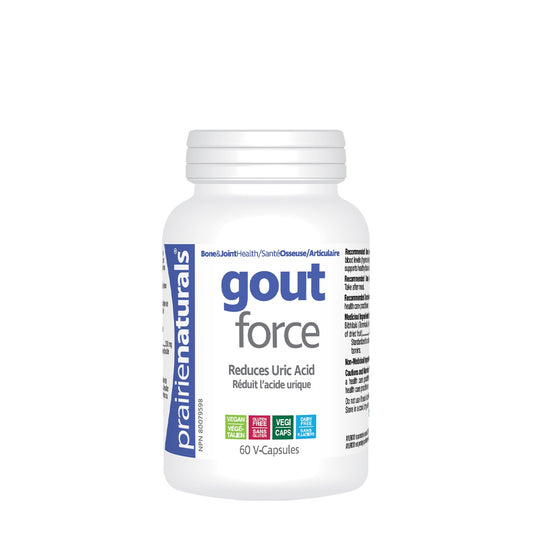Prairie Naturals Gout Force 60 Caps