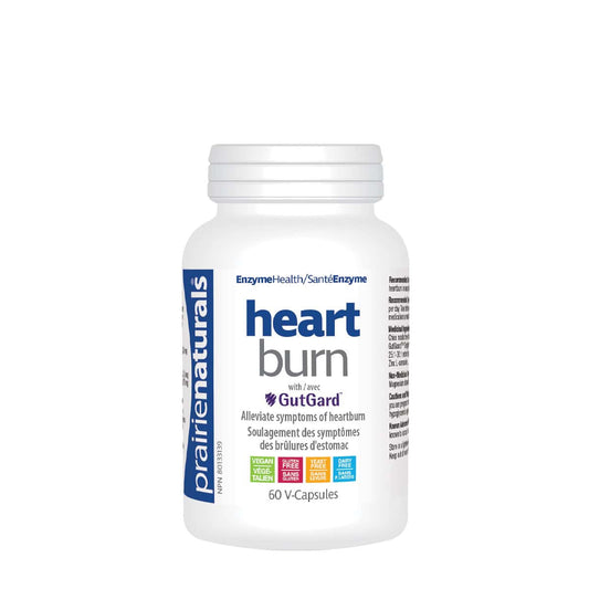 Prairie Naturals Heart Burn 60 Caps