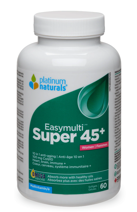 Platinum Naturals Easymulti 45+ Women 60 Softgels