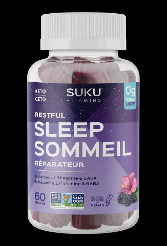 Suku Vitamins Restful Sleep 60 Gummies