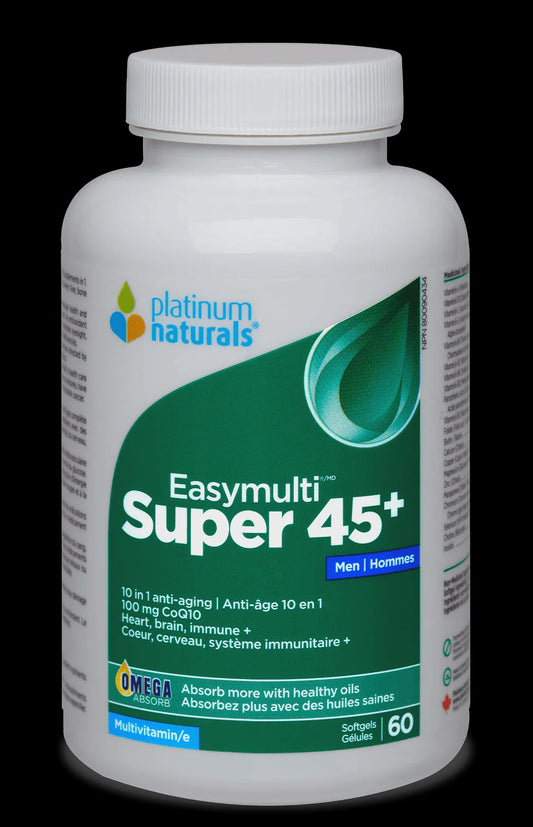 Platinum Naturals Easymulti 45+ Men 60 Softgels