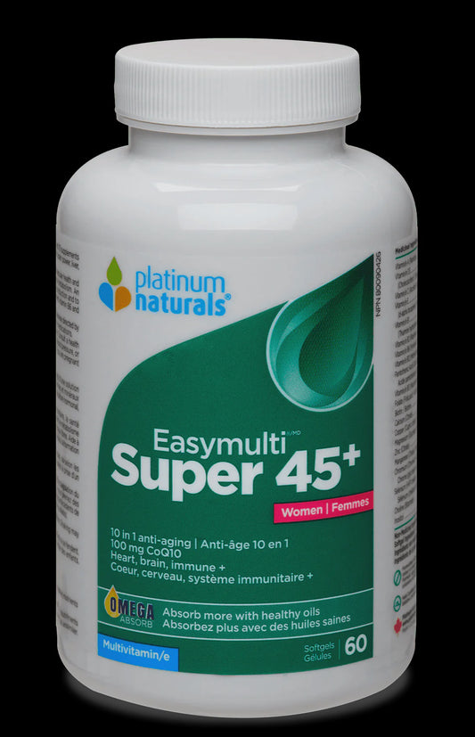 Platinum Naturals Easymulti 45+ Women 60 Softgels