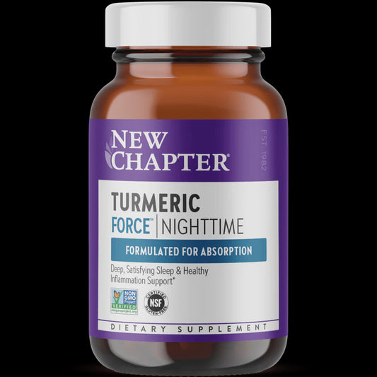 New Chapter Turmeric Force Night Time 48 caps