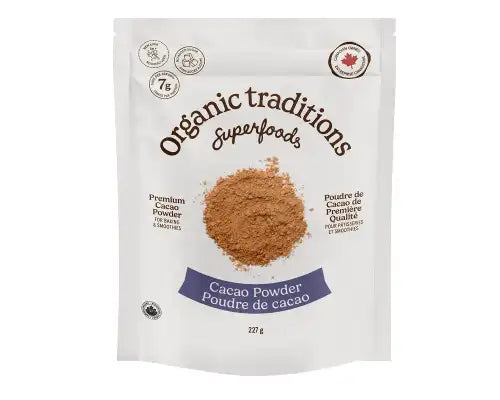 Organic Traditions Cacao Powder 227 g
