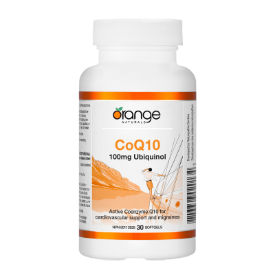 Orange Naturals CoQ10 30 Soft gels