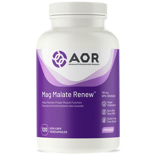 AOR Magnesium Malate Renew 120 caps