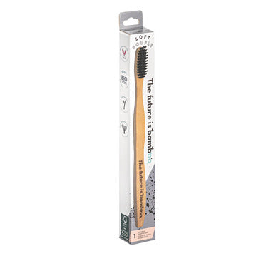 The Future is Bamboo Toothbrush Charcoal