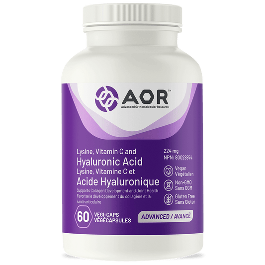 AOR Lysine, Vitamin C and Hyaluronic Acid