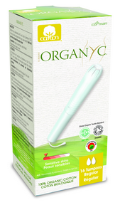 Organyc Tampons Regular with Applicator 16 count