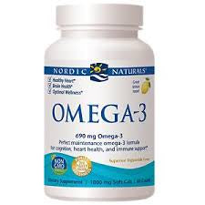 Nordic Naturals Omega 3 60 softgels Lemon