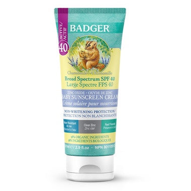 Badger SPF 40 Baby Sunscreen Cream 87 ml