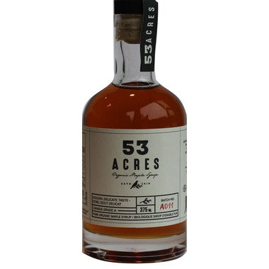 53 Acres Organic Maple Syrup 375ml