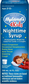 Hyland's 4Kids Nighttime Syrup 118ml