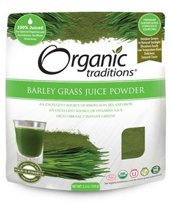 Organic Traditions Barley Grass Juice Powder