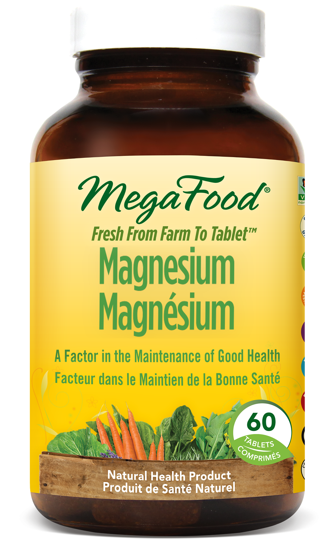 Mega Food Magnesium 60 tabs