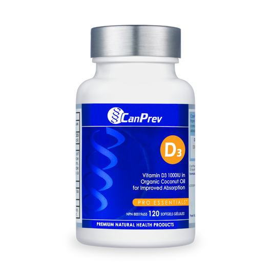 CanPrev D3 120 Softgels