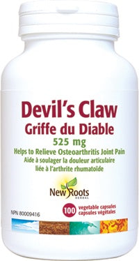 New Roots Devil’s Claw 525 mg 100 Caps