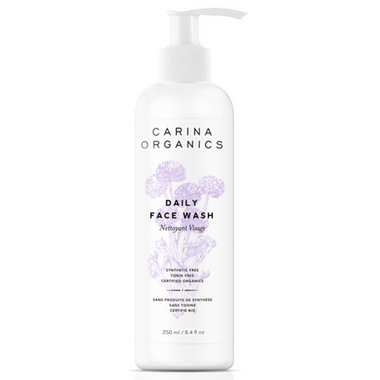 Carina Organics Face Wash Unscented 250 ml