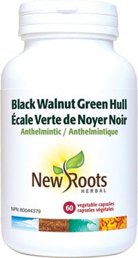 New Roots Black Walnut Green Hull 60 capsule