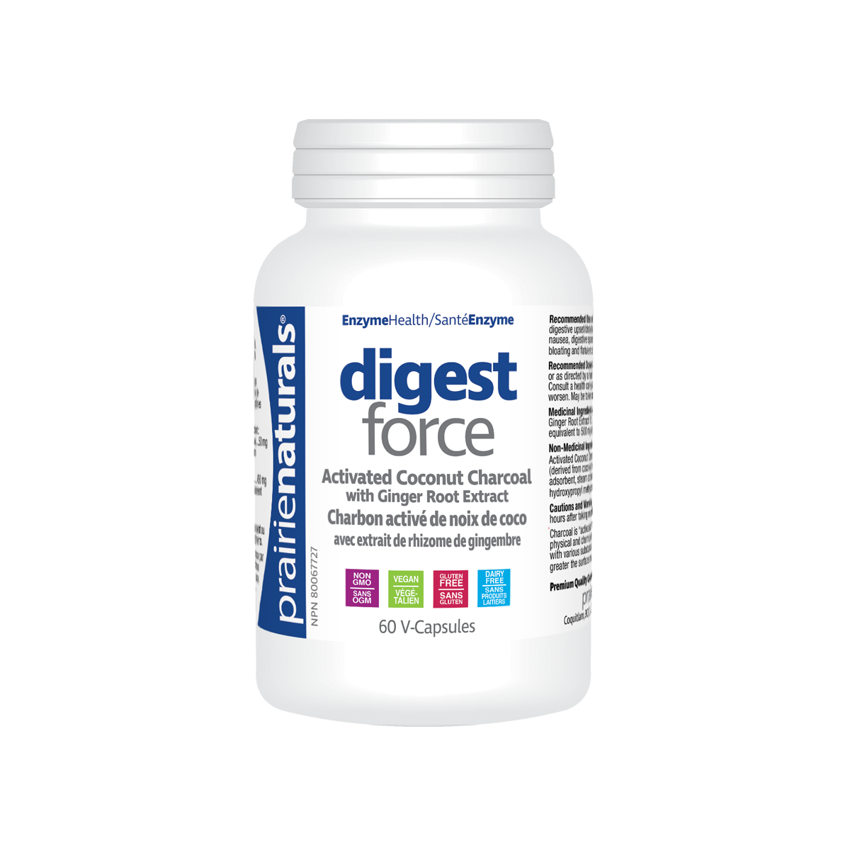 Prairie Naturals Digest Force 60 capsule