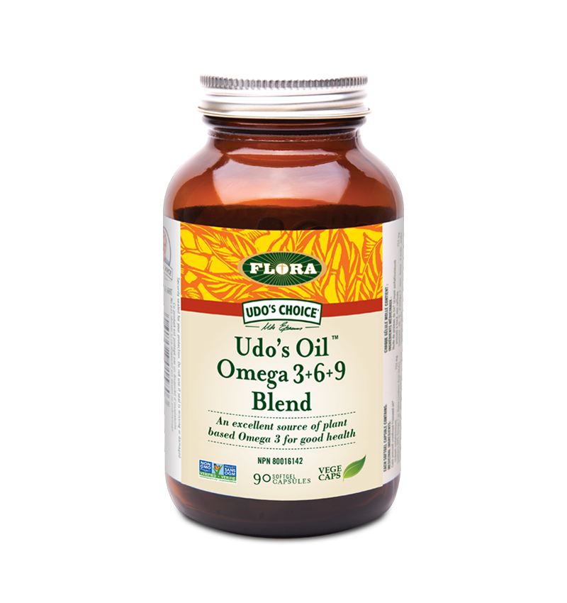 Flora Udo’s Oil Omega 3 6 9 Blend Capsules